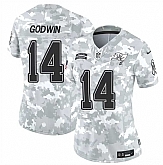 Women's Tampa Bay Buccaneers #14 Chris Godwin 2024 F.U.S.E Arctic Camo Salute To Service Limited Stitched Jersey Dzhi,baseball caps,new era cap wholesale,wholesale hats